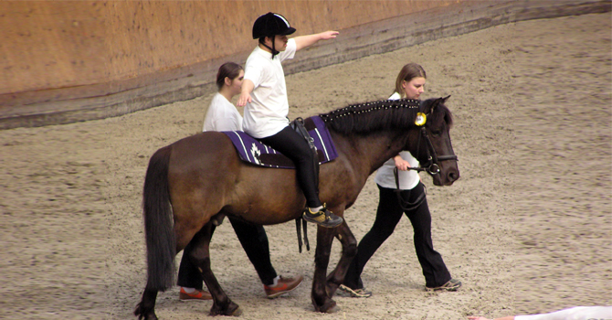 سوارکاری اسب معلولین